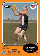 2026 Teamcoach AFL Scanlens Die-Cut - Cards 1 to 72 - Pick Your Card