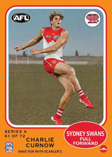 2026 Teamcoach AFL Scanlens Die-Cut - Cards 1 to 72 - Pick Your Card