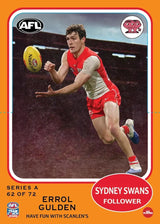2026 Teamcoach AFL Scanlens Die-Cut - Cards 1 to 72 - Pick Your Card