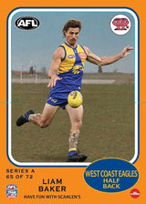 2026 Teamcoach AFL Scanlens Die-Cut - Cards 1 to 72 - Pick Your Card