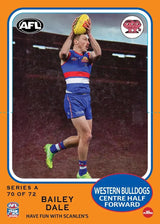 2026 Teamcoach AFL Scanlens Die-Cut - Cards 1 to 72 - Pick Your Card