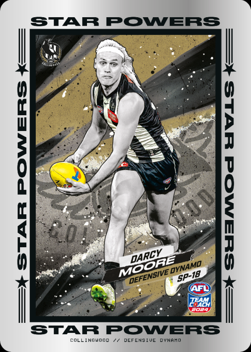 Darcy Moore, SP-18, Star Powers, 2024 Teamcoach AFL