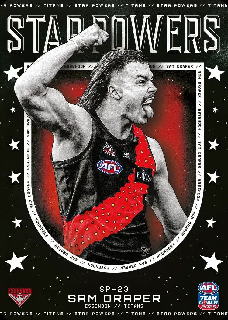 Sam Draper, SP-23, Star Powers, 2025 Teamcoach AFL
