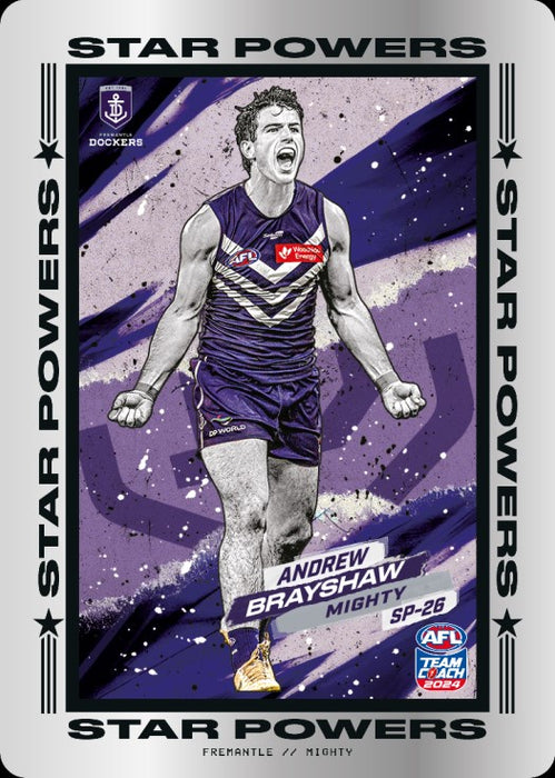 Andrew Brayshaw, SP-26, Star Powers, 2024 Teamcoach AFL