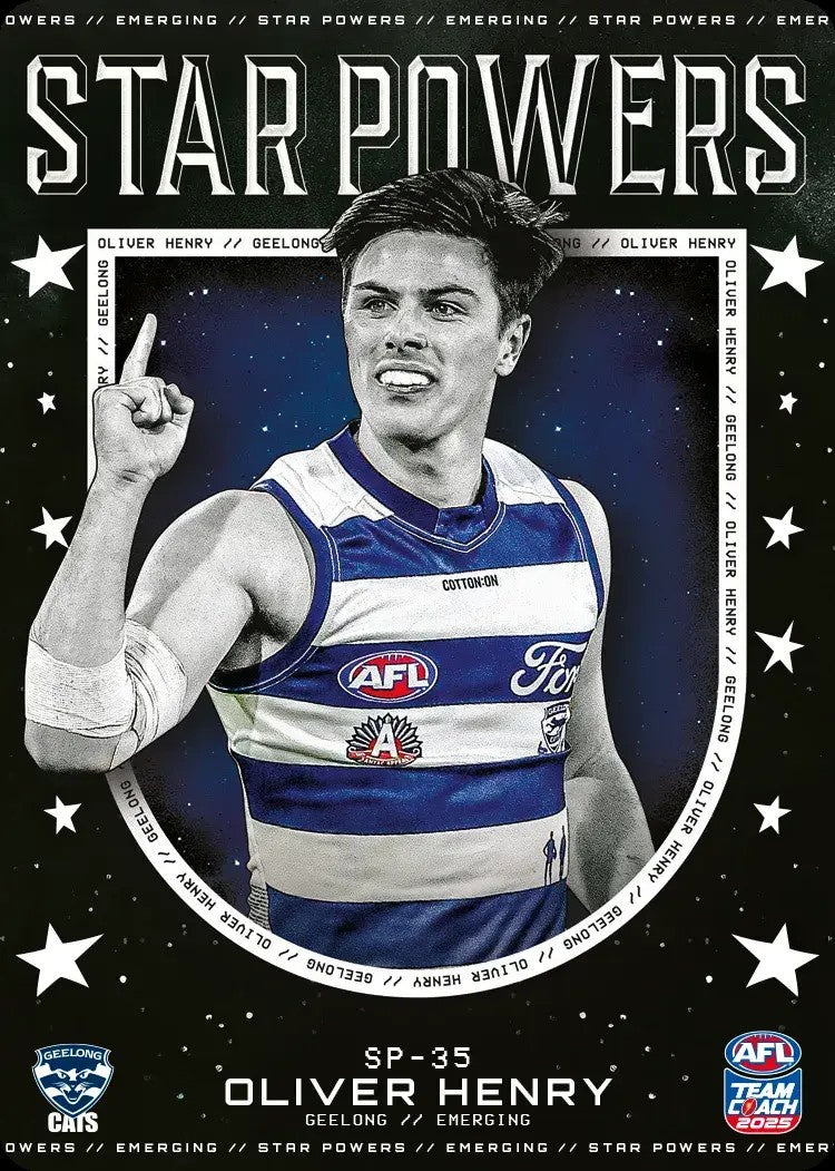Oliver Henry, SP-35, Star Powers, 2025 Teamcoach AFL
