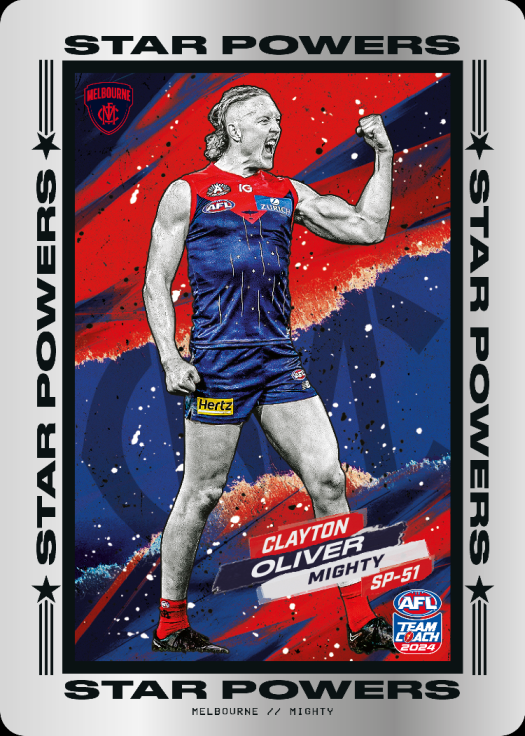 Clayton Oliver, SP-51, Star Powers, 2024 Teamcoach AFL