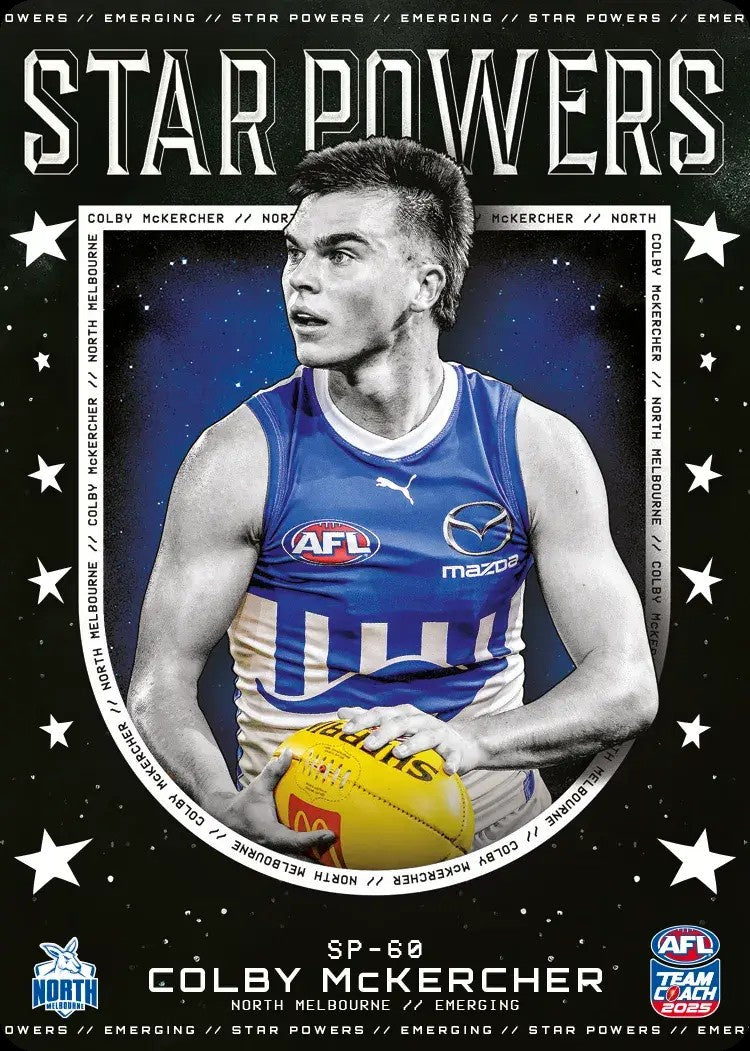 Colby McKercher, SP-60, Star Powers, 2025 Teamcoach AFL
