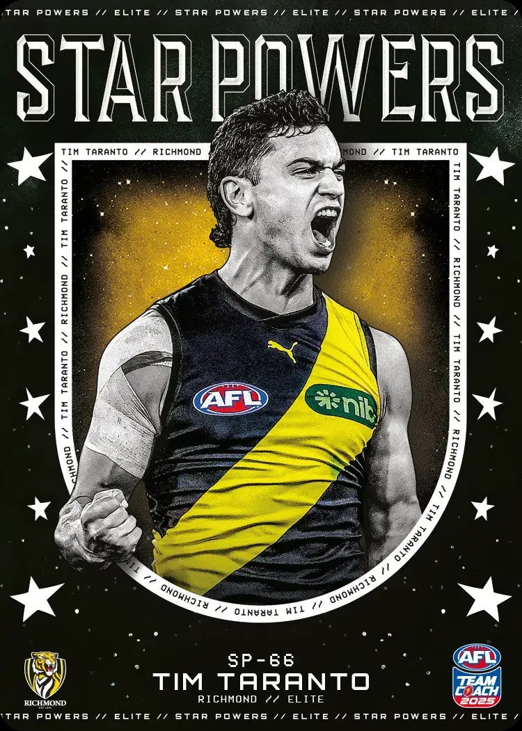 Tim Taranto, SP-66, Star Powers, 2025 Teamcoach AFL