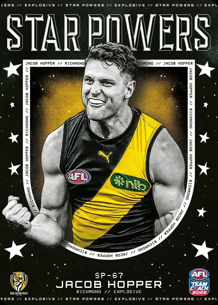 Jacob Hopper, SP-67, Star Powers, 2025 Teamcoach AFL