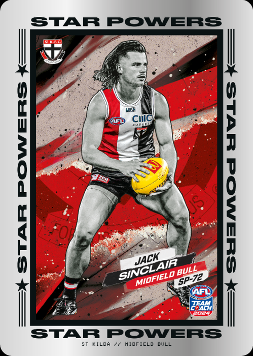 Jack Sinclair, SP-72, Star Powers, 2024 Teamcoach AFL