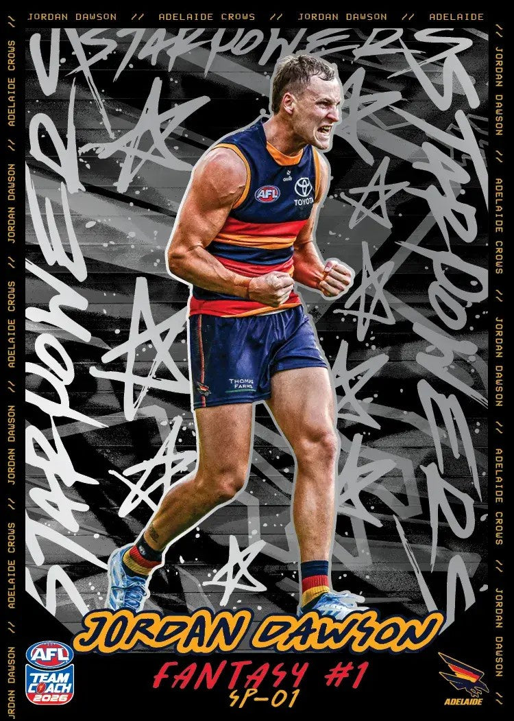 Jordan Dawson, SP-01, Star Powers, 2026 Teamcoach AFL