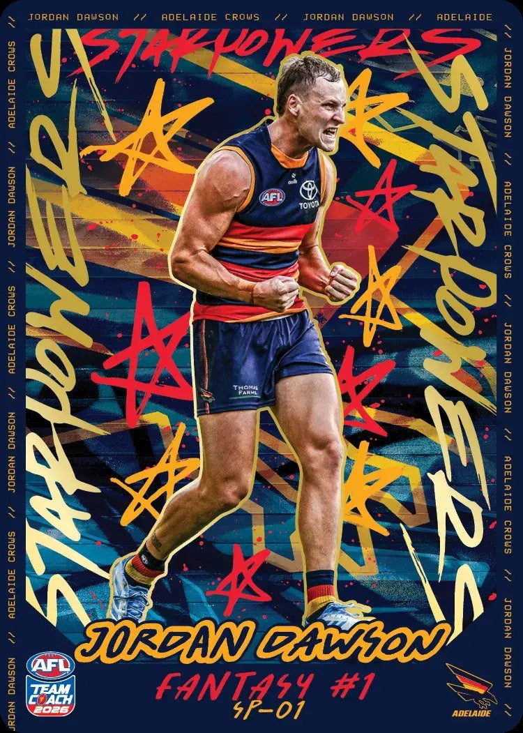Jordan Dawson, SP-01, TEAM Star Powers, 2026 Teamcoach AFL