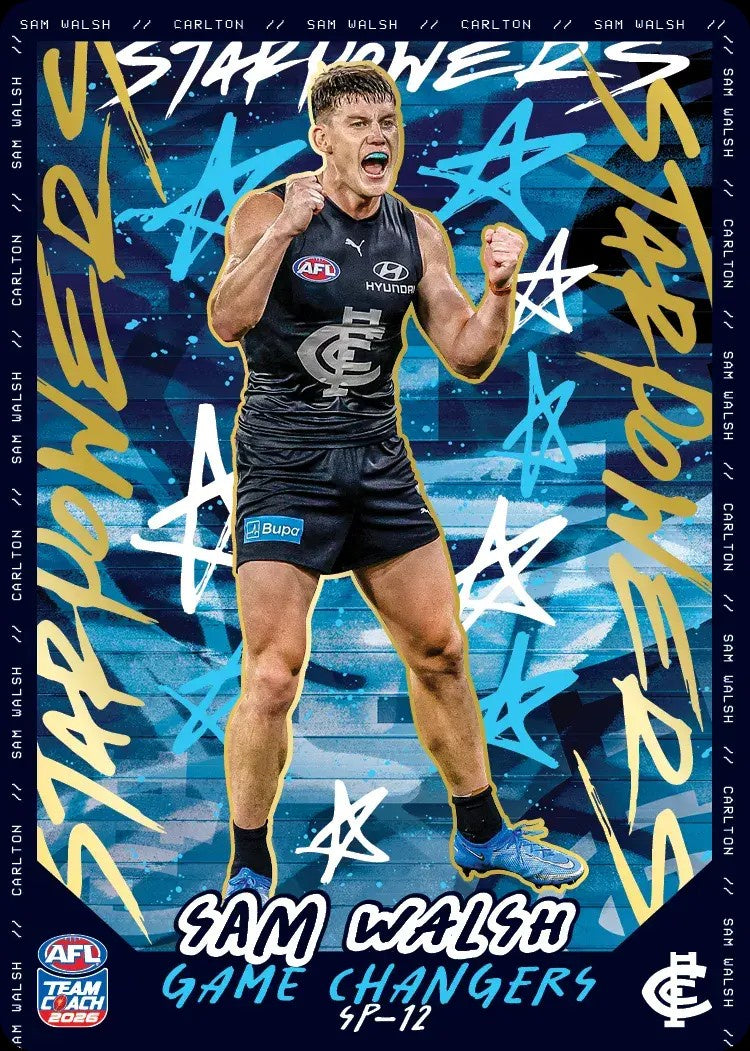 Sam Walsh, SP-12, TEAM Star Powers, 2026 Teamcoach AFL