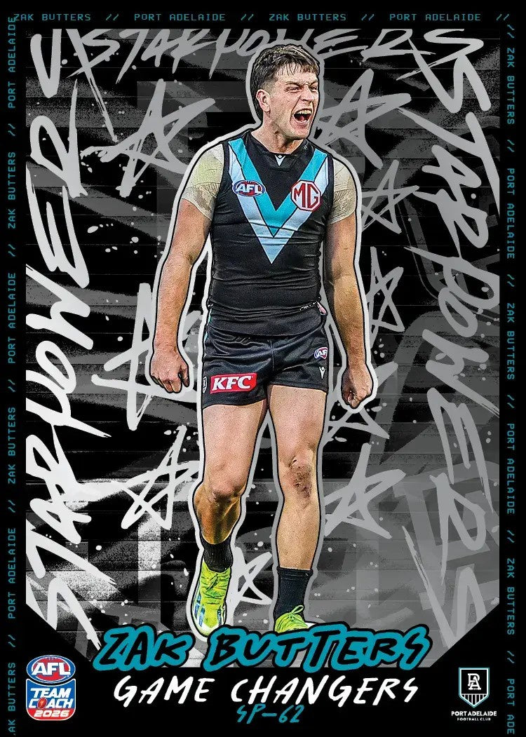 Zak Butters, SP-62, Star Powers, 2026 Teamcoach AFL