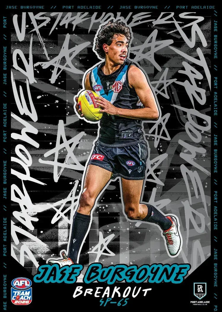 Jase Burgoyne, SP-65, Star Powers, 2026 Teamcoach AFL