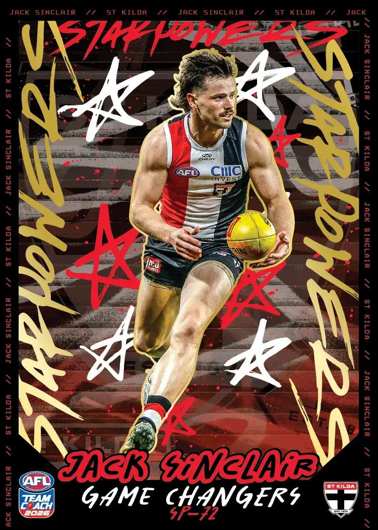 Jack Sinclair, SP-72, TEAM Star Powers, 2026 Teamcoach AFL