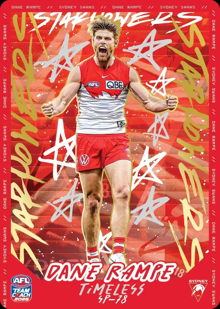 Dane Rampe, SP-78, TEAM Star Powers, 2026 Teamcoach AFL