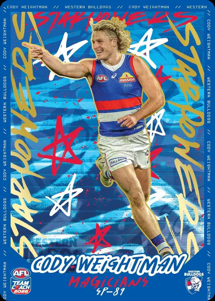Cody Weightman, SP-89, TEAM Star Powers, 2026 Teamcoach AFL