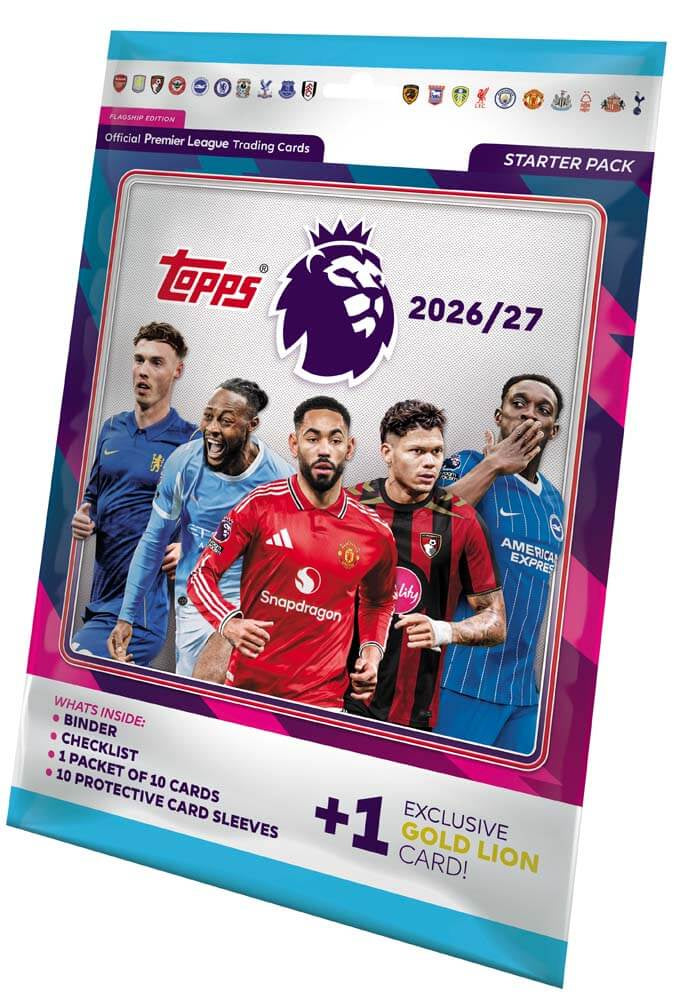 2026-27 Topps Flagship English Premier League EPL - Starter Pack