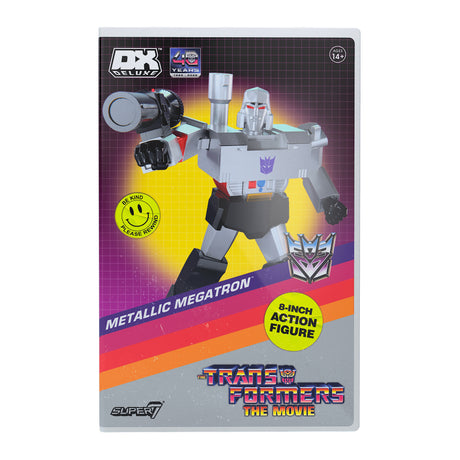 Transformers (1986) – Megatron Metallic Deluxe 8" Scale Action Figure