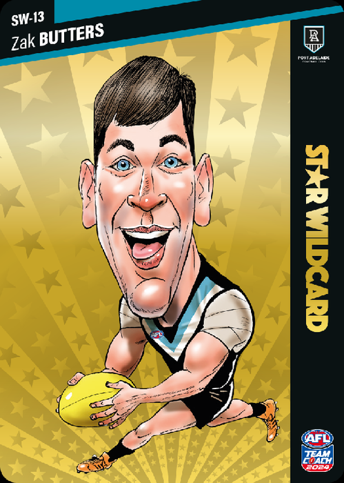 Zak Butters, GOLD Star Wildcard, 2024 Teamcoach AFL