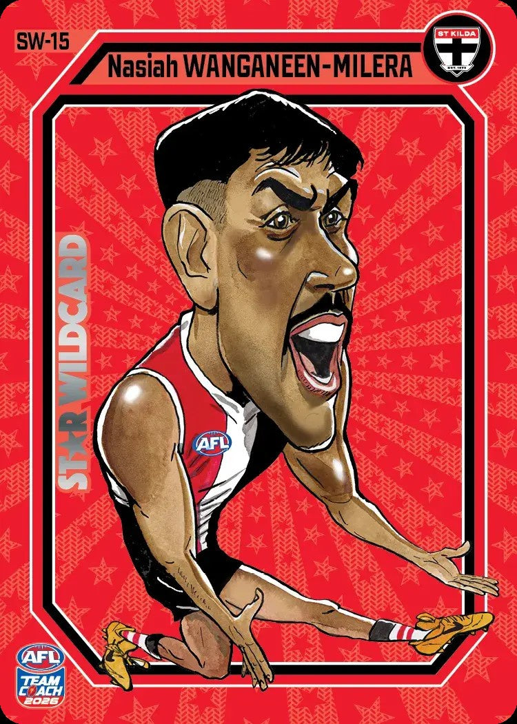 Nasiah Wanganeen-Milera, Star Wildcard, 2026 Teamcoach AFL