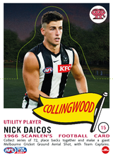 2024 Teamcoach AFL Scanlens Die-Cut - Cards 1 to 72 - Pick Your Card