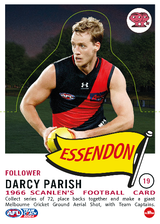 2024 Teamcoach AFL Scanlens Die-Cut - Cards 1 to 72 - Pick Your Card