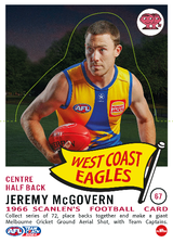 2024 Teamcoach AFL Scanlens Die-Cut - Cards 1 to 72 - Pick Your Card