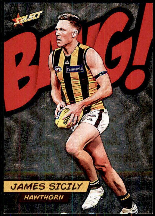James Sicily, Bang!, 2021 Select AFL Footy Stars READ DESCRIPTION