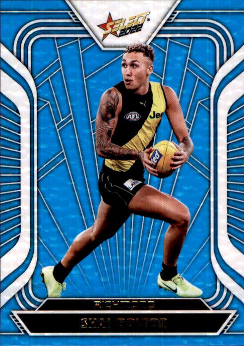 Shai Bolton, Fractured Arctic Blue, 2022 Select AFL Footy Stars