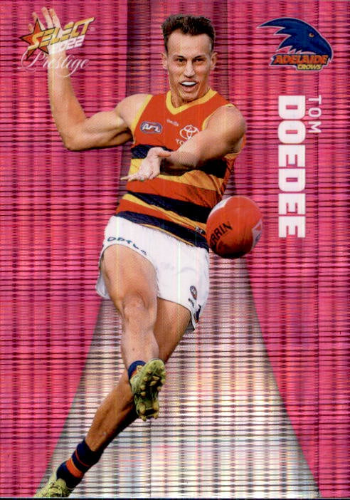 Tom Doedee, Pink Parallel, 2022 Select AFL Prestige