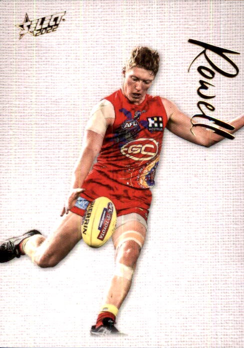 Matt Rowell, Blank Canvas, 2022 Select AFL Footy Stars