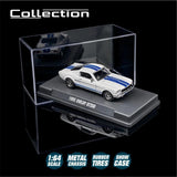 1965 Shelby Mustang GT350 - White w/Blue Stripes - Majorette: Collection, 1:64 Scale Diecast Car