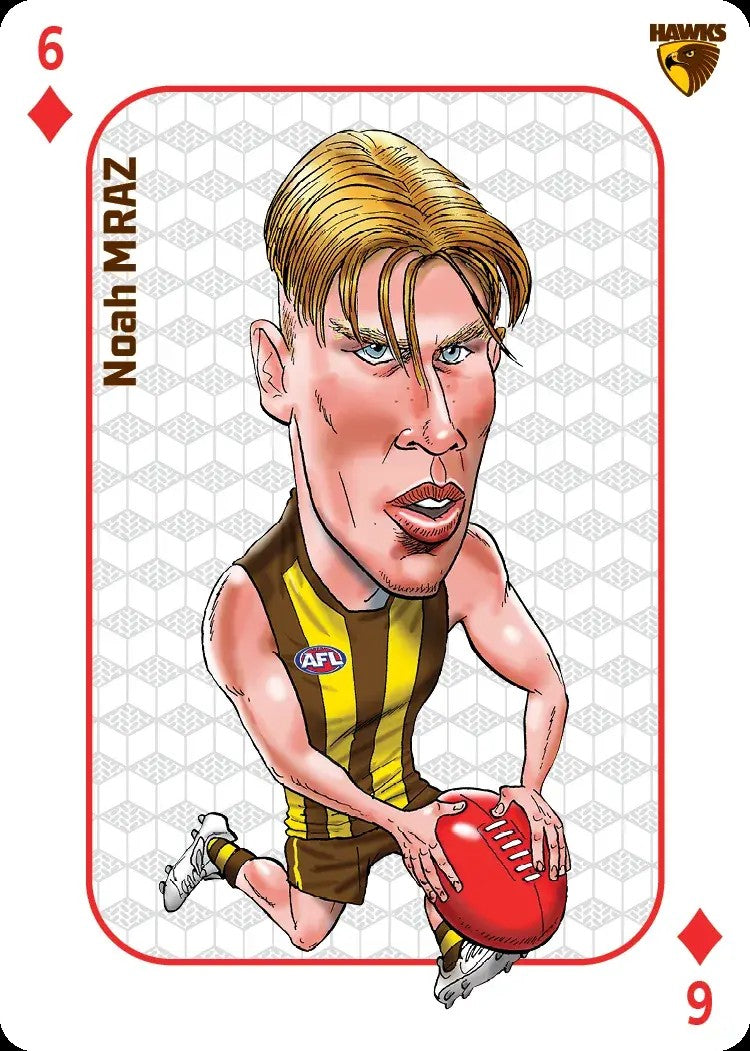 2026 Teamcoach AFL Wildcard Playing Cards - Cards WPC1 to WPC54 - Pick Your Card