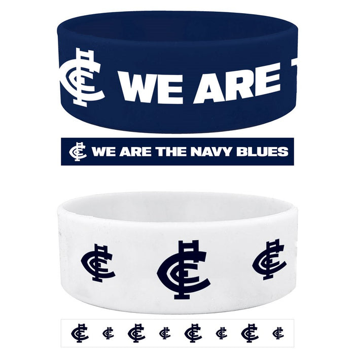 Carlton Blues Set of 2 Wrist Bands