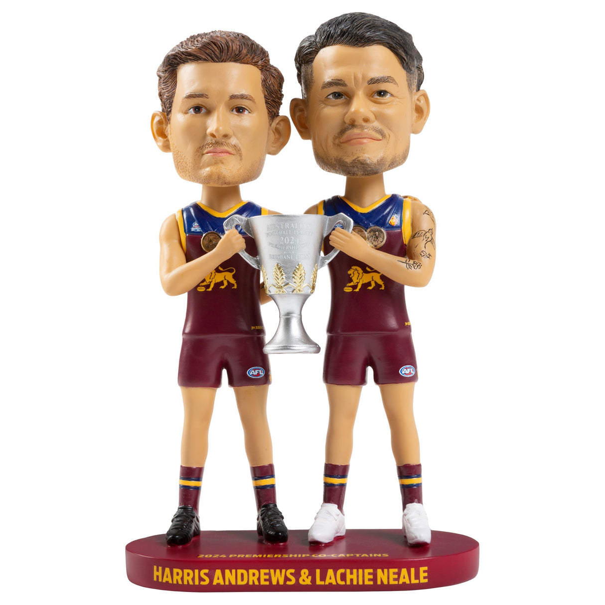 Harris Andrews & Lachie Neale Premiership Double Collectable Bobblehead