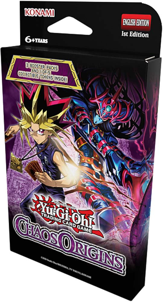 Yu-Gi-Oh! TCG: Chaos Origins 3-Booster Tuck Box