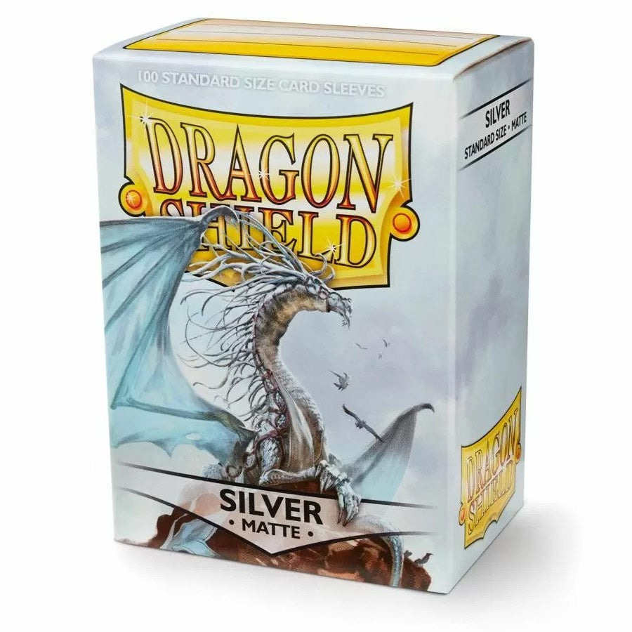 Dragon Shield: Sleeves – Matte – Silver