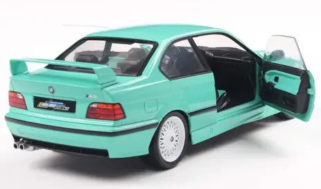 1991 BMW M3 E36 Coupe Mint Green, 1:18 Scale Diecast Car