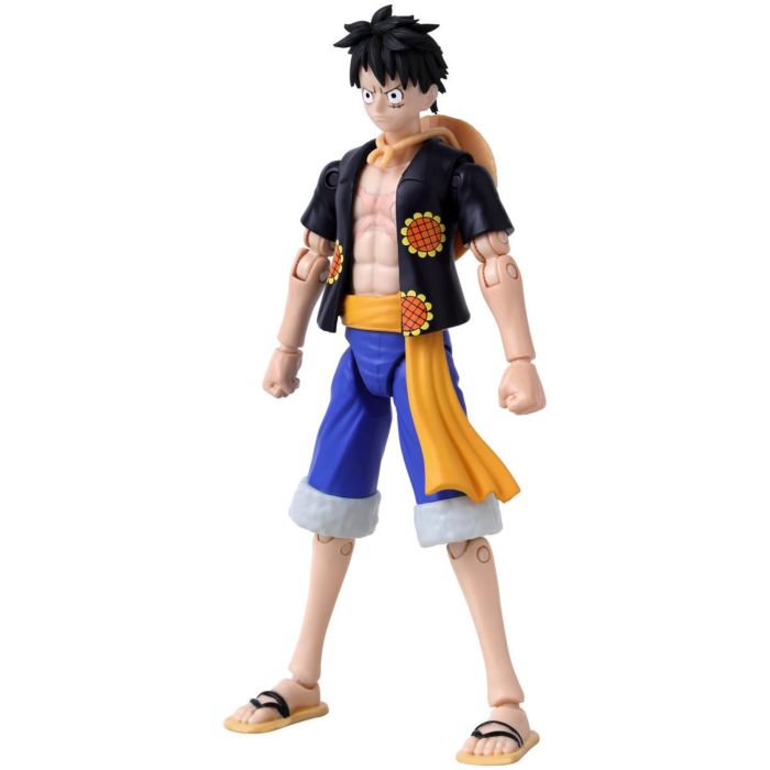 One Piece - Monkey D. Luffy (Dressrosa Version) Anime Heroes 6.5" Scale Action Figure