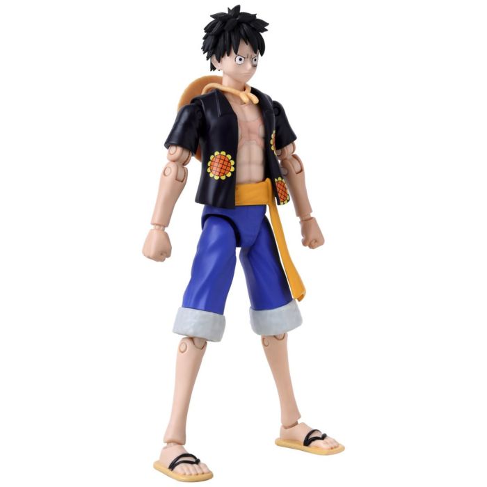 One Piece - Monkey D. Luffy (Dressrosa Version) Anime Heroes 6.5" Scale Action Figure