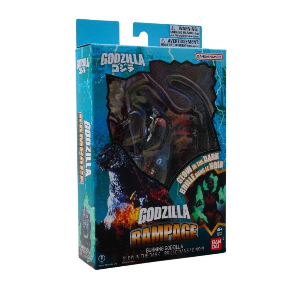 Bandai Godzilla Rampage Burning Godzilla Glow in the Dark Version 2003 6" Action Figure