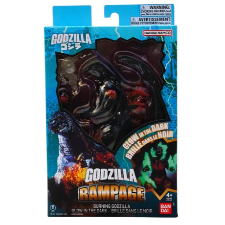 Bandai Godzilla Rampage Burning Godzilla Glow in the Dark Version 2003 6" Action Figure