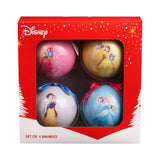 DISNEY PRINCESS BAUBLES SET OF 4