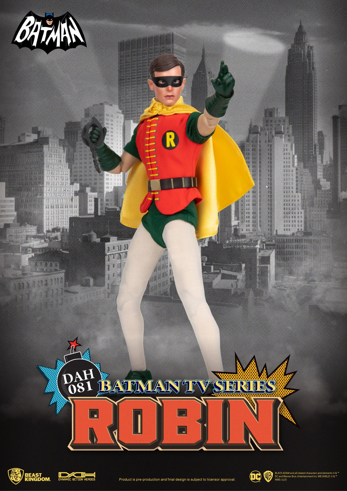 Beast Kingdom Dynamic Action Heroes Batman TV Series Batman & Robin
