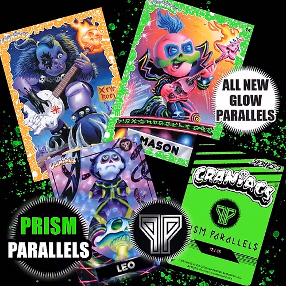 Craniacs Trading Cards Blaster Box Series 3