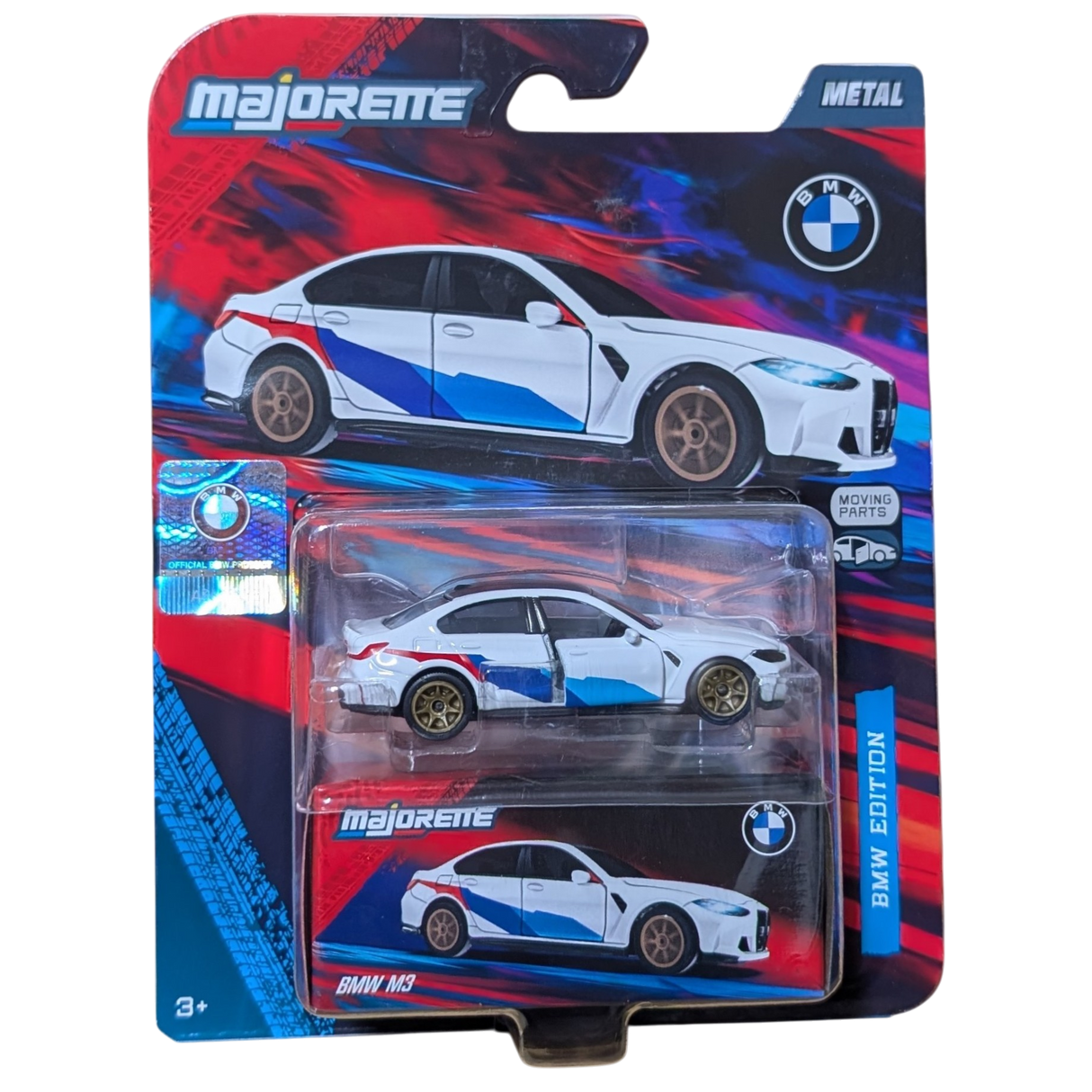 BMW M3 G80 - Majorette: BMW Edition, 1:64 Scale Diecast Car