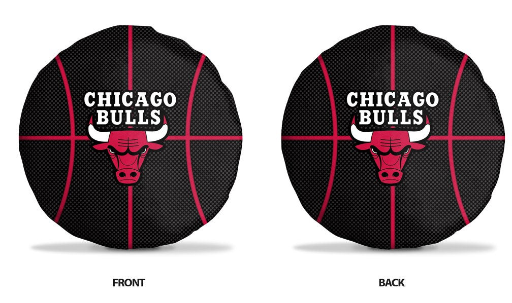 CHICAGO BULLS ROUND CUSHION