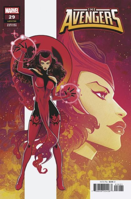 The Avengers, Vol. 9, #29 Luciano Vecchio Scarlet Witch Variant Comic
